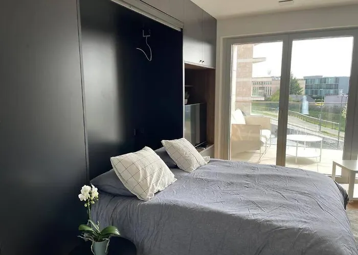 New In Center With Terrac And Parking Apartament Luksemburg